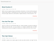 Tablet Screenshot of flamesofwarspain.com